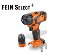 FEIN ABS 18 Q Select Brushless Li-Ion Perceuse-visseuse sans fil avec Mandrin QuickIN + Boîtier de transport sans Batterie, ni Chargeur ( 71132264000 )