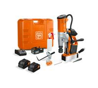 Fein AKBU 35 PMQW 18 V Li-Ion Perceuse Magnétique Sans Fil Avec Coffret (2 X 8,0 Ah) - 35 Mm