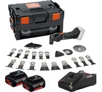 Fein Akku- AMM 500 Plus TOP BLACK EDITION AS / 2x 4,0 Ah batterie + chargeur en L-Boxx