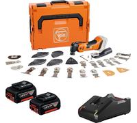 Fein Akku- AMM 700 MAX TOP AS / 2x 4,0 Ah batterie + chargeur dans L-Boxx