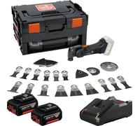 Fein Akku- AMM 700 MAX TOP BLACK EDITION AS / 2x 4,0 Ah batterie + chargeur dans L-Boxx