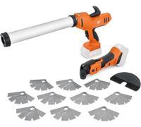 FEIN AKP 18-600 AS + AMM 700 1.7 Q AS Pistolet à silicone à batterie et Set à batterie pour la rénovation des joints AKP 18-600 AS