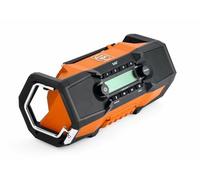 FEIN ARAD 18 BC AS radio de chantier à piles, 2 haut-parleurs de 15W, 4 sources de lecture, protection ECP de la batterie, compatible avec les batteries AMPshare/BOSCH Professional