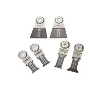 Fein Lames E-Cut Best of StarlockPlus – 6 lames Bois & métal + porte-outil Starlock Plus