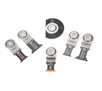 FEIN Best of Starlock Metal, 6 lames de scie, spécialement conçues pour le travail des métaux trempés et non trempés. Porte-outil Starlock