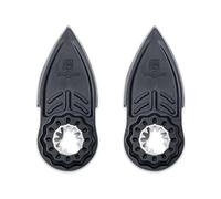 Fein Patin de ponçage 63806159220 – Forme de doigt Starlock, fixation autoagrippante, 2 pièces