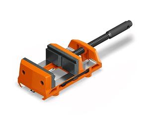 FEIN Étau Mobile Même Les Matériaux de Grande Taille Comme Les Tôles et Les Tubes Sont Serrés en Un Tour de Main, Système Modulaire, Compatible Avec L’Aimant Permanent FEIN VersaMAG