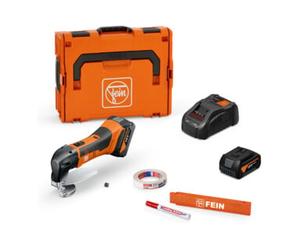 Fein FEIN Cisaille à tôle sans fil jusqu’à 1,6 mm ABLS 18 1.6 E AS Set 2x 5 Ah Quantité:1
