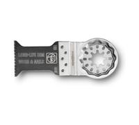 FEIN Lame de scie E-Cut Long Life, Condit. 10 Pce, Largeur 35 mm, Longueur 50 mm, Porte-outil Starlock, Bi-métal avec denture bois alternée .Extrêmement robuste. Excellente durée de vie