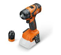 FEIN Perceuse-Visseuse sans fil ABS 18 Q AS, 2 Vitesses, avec moteur sans balai et Interface QuickIN, pour le Perçage jusqu’à 13 mm dans le Métal et Taraudage jusqu’à M10, sans Batteries ni Chargeur