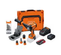 FEIN Perceuse-Visseuse sans fil ASCM 18-4 QM AS Metal Advanced Top Set, avec Kit Utilisateur, une batterie (GBA 18 V 5.0 Ah AS) et un Chargeur rapide (GAL 1880 CV AS).