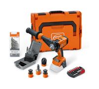 FEIN Perceuse-Visseuse sans fil ASCM 18-4 QM AS Metal Advanced Set, avec Kit Utilisateur, sans Batteries ni Chargeur