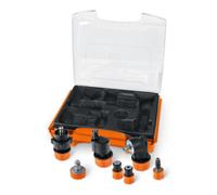 FEIN Set d’Accessoires Metal,i-BOXX72, pour Toutes les Visseuses sans fil FEIN avec Interface QuickIN, Accessoires avec mallette peu encombrante