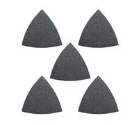 FEIN Feuilles abrasives grain 150, Longueur d’arête 80 mm, Condit.5 Pce, Pour une utilisation sur pratiquement tous les matériaux, Non perforées, fixation rapide auto-agrippant.