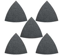 FEIN Feuilles abrasives grain 40, Longueur d’arête 80 mm, Condit.5 Pce, Pour une utilisation sur pratiquement tous les matériaux, Non perforées, fixation rapide auto-agrippant.