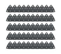 FEIN Feuilles abrasives perforées grain 80, Longueur d’arête 80 mm, Condit.50 Pce, Pour une utilisation sur pratiquement tous les matériaux, Non perforées, fixation rapide auto-agrippant.