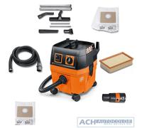Fein Humide- Tuyau D'Aspiration Dustex 25 L + Reinigungsset+ 6x Sac Filtrant