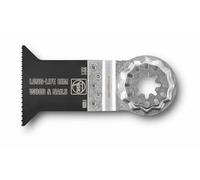 FEIN Lame de scie E-Cut Long Life, Condit. 10 Pce, Largeur 65 mm, Longueur 50 mm, Porte-outil StarlockPlus, Bi-métal avec denture bois alternée .Extrêmement robuste. Excellente durée de vie