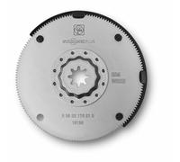 FEIN Lame de scie HSS Ø 100 mm, Porte-outil StarlockPlus, Bi-métal pour une durée de vie élevée, Denture bois alternée, qualité de coupe élevée, et bonne vitesse de coupe