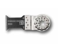 FEIN Lame de scie standard E-Cut, Condit. 5 Pce, Largeur 35 mm, Longueur 50 mm, Porte-outil Starlock, Denture alternée pour tous les matériaux dérivés du bois, les plaques de plâtre et le plastique