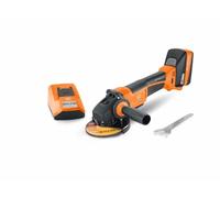 FEIN Meuleuse d’angle sans fil Ø 125 mm, CCG 18-125 BLPD Select, moteur brushless FEIN PowerDrive, avec batterie HighPower Li-Ion (18V/5,2Ah) et chargeur ALG 50