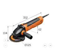 Fein Meuleuse d'angle CG 15-125 BL INOX Ø 125 mm (72228660000)