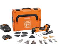 Multimaster 18V AMM 500 PLUS Top + 2 batteries 2Ah + chargeur rapide + coffret L-BOXX - FEIN - 71293864000