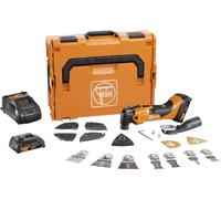Fein Multimaster AMM 500 Plus 71293864000 Outil multifonction sans fil + batterie, + 2 batteries, + chargeur, + accessoires, + mallette 36 pièces 18 V 2 Ah
