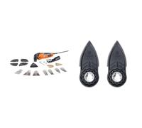 Fein Multimaster mm 500 plus top fein - 72296761000 & Doigts de ponçage, Condit.2 Pce, Porte-outil Starlock, Forme de doigt, fixation autoagrippante. Idéal pour accéder aux endroits exigus et profonds