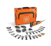 FEIN Multimaster MM 700 SELECTION, Machine oscillante avec 62 accessoires, Motor FEIN 450 W, système anti-vibration, Porte-outil StarlockMax, Changement d’accessoire QuickIN