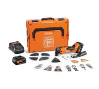 Multimaster AMM 500 Plus TOP AS + 2 batteries GBA 18V 4 Ah AS + 1 chargeur GAL 1880 CV AS FEIN