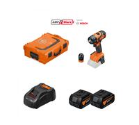 Fein - Perceuse-visseuse Abs 18 Q As + 2 Batteries Gba 18v 4 Ah As + 1 Chargeur Gal 1880 Cv As Fein