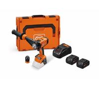 FEIN Perceuse-Visseuse sans fil ASCM 18 QM AS Set 5AH, 4 Vitesses, Interface QuickIN, Taraudage jusqu’à M14, Perçage avec des Scies cloches HM jusqu’à 80 mm, 2 Batteries 18V 5Ah et Chargeur