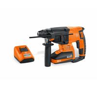 FEIN Perforateur-burineur sans fil compact et puissant, énergie d’impact de 2j pour le perçage dans le béton jusqu’à 20 mm, Motore Brushless, batterie Li-on (18V/3Ah) chargeur rapide ALG 50 et coffret