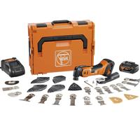 Fein sans fil AMM 700 MAX TOP AS 18 V / 2x 4,0 Ah batterie + chargeur y compris accessoires en coffret - 71293661000