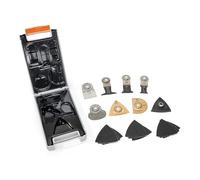 FEIN Starlock PLUS Ultimate Set, 23 accessoires professionnels pour scier, poncer, couper, gratter, tronçonner et râper. Emmanchement Starlock Plus.