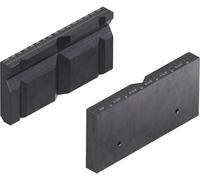 FEIN Mors de rehaussement 80 mm FEIN VersaMAG L. mors de rehaussement interchangeables de 80 mm de hauteur pour un serrage sûr des matériaux plats et ronds de plus grande taille jusqu'à Ø 115 mm.