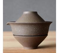 FEINIAO 1 Set Ceramic Japanese Tea Cup Set Portable Travel Teaware Kung Fu Tea Cup 1 Pot 2 Cups Home Office Vintage Drinkware Gaiwan