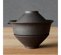 FEINIAO 1 Set Ceramic Japanese Tea Cup Set Portable Travel Teaware Kung Fu Tea Cup 1 Pot 2 Cups Home Office Vintage Drinkware Gaiwan