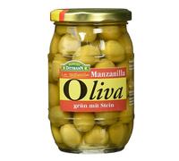 Feinkost Dittmann Manzanilla Gourmet Olives vertes dénoyautées 300g