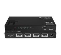 FeinTech Splitter HDMI 2.1 Distributeur 4K 120Hz 8K Downscaler pour Le Jeu et la vidéo (SP410 1 in 4 Out)