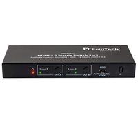FeinTech VMS02201 Commutateur HDMI 2.0 Matrix Switch Splitter 2 x 2 avec extracteur Audio 4K HDR SPDIF
