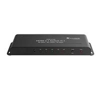 FeinTech VSW14100 Switch HDMI 4K 120Hz 4 Entrées 1 Sorties, Switch HDMI 2.1 avec Commutation Automatique pour PS5, Xbox et Autres lecteurs multimédias
