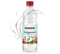 Feinwälder® Essence de vinaigre 25 % d'acide dans une bouteille de 1 kg de 1000 ml | vinaigre domestique blanc | Nettoyant naturel au vinaigre et détartrant I Vinaigre