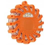 FEINZ Gyrophare LED Rechargeable 1L Magnétique Étanche 360° | Plusieurs modes, batterie intégrée, idéal signalisation panne, urgence, travaux extérieurs