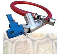 Feiphla Convoyeur à Vis Machine D'Aspiration De Grains,Convoyeur à Particules Et Poudre,pour Les CéRéAles, Le Ciment, Le Sable 1.5m/59inHose