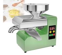 Feiphla Machine à Presser l'huile Automatique 820w/1100w Machine Manuelle Huile Expeller Machine D'Extraction D'Huile Chaude/Froide Graines De Lin Arachides SéSame 5-9 Kg/H R6S