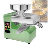Feiphla Machine De Presse à Huile Automatique, 5-9 Kg/H Pression Pression Presse avec Affichage LCD,pour Commercial Et Domestique, Graines De Lin, Arachide, SéSame,Tournesol R6S