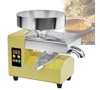 Feiphla Machine De Presse à Huile Automatique, 5-9 Kg/H Pression Pression Presse avec Affichage LCD,pour Commercial Et Domestique, Graines De Lin, Arachide, SéSame,Tournesol R8S
