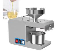 Feiphla Pressoir Huile Dolive,Presse-Huile éLectrique Automatique à Presse à Huile pour Machine à Presser à l'huile Chaude,pour Noix SéSame CacahuèTes Graines De Perilla Tournesol R6